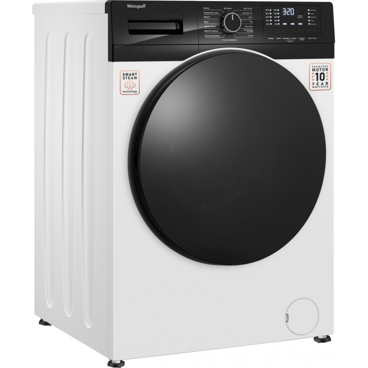Фото Alt Cтиральная машина с инвертором и паром Weissgauff  WM 61210 DC Inverter Steam - 13