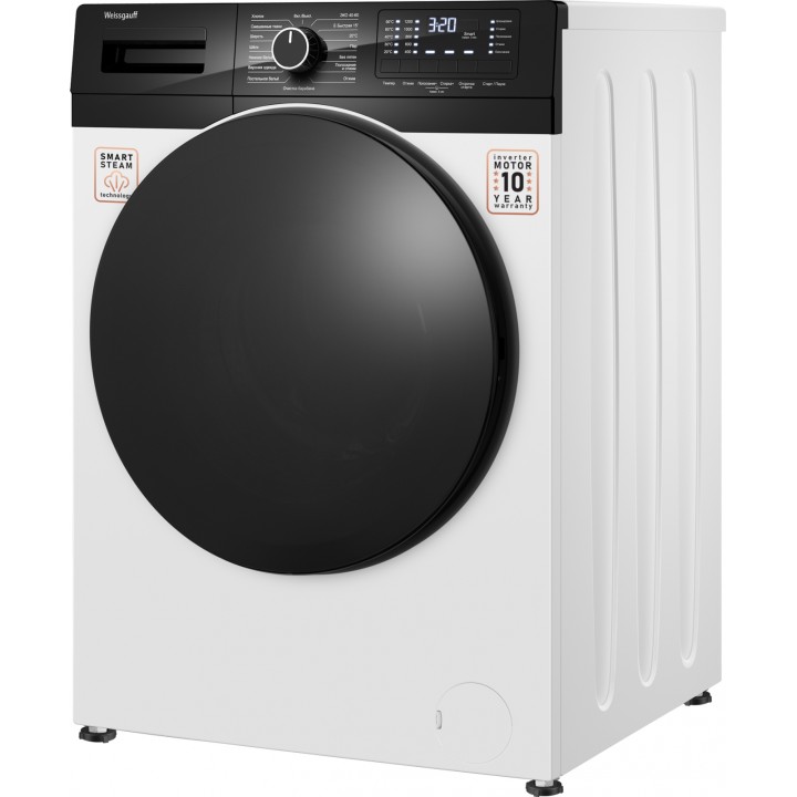 Фото Alt Cтиральная машина с инвертором и паром Weissgauff  WM 61210 DC Inverter Steam - 14