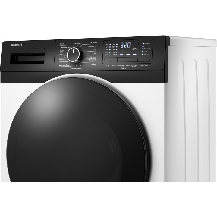 Фото Alt Cтиральная машина с инвертором и паром Weissgauff  WM 61210 DC Inverter Steam - 16