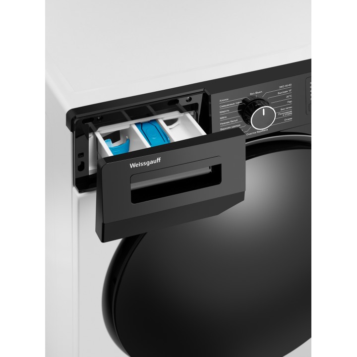 Фото Alt Cтиральная машина с инвертором и паром Weissgauff  WM 61210 DC Inverter Steam - 17