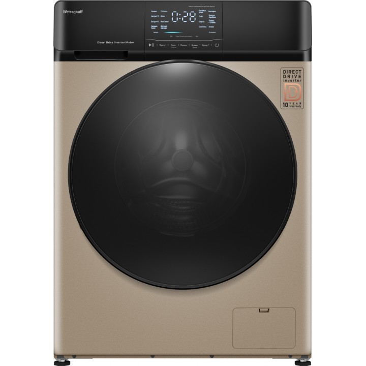 Фото Title Cтиральная машина с прямым приводом и инвертором Weissgauff WM 4927 Direct Drive Inverter Premium Champagne - 13 Фото Alt Cтиральная машина с прямым приводом и инвертором Weissgauff WM 4927 Direct Drive Inverter Premium Champagne - 13