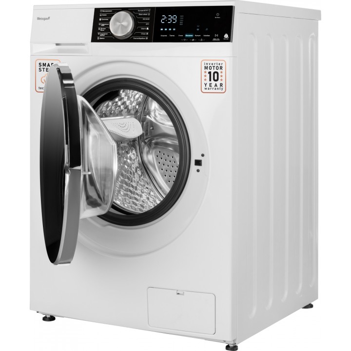 Фото Title Стиральная машина с автодозированием, инвертором и паром Weissgauff WM 56510 Autodose DC Inverter Steam - 12 Фото Alt Стиральная машина с автодозированием, инвертором и паром Weissgauff WM 56510 Autodose DC Inverter Steam - 12