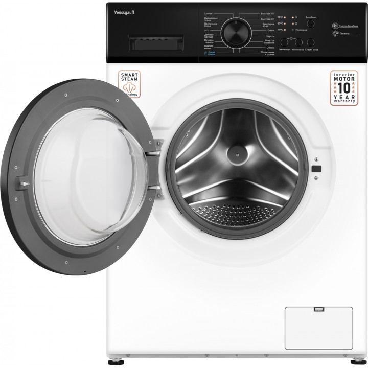 Фото Alt Стиральная машина с инвертором и паром Weissgauff  WM 4506 LED - 10