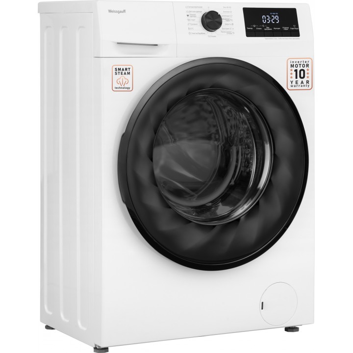 Фото Title Стиральная машина с инвертором и паром Weissgauff WM 4657 Inverter Steam - 9 Фото Alt Стиральная машина с инвертором и паром Weissgauff WM 4657 Inverter Steam - 9
