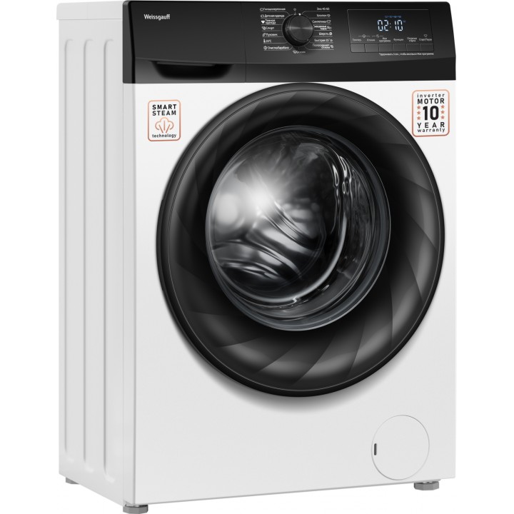 Фото Alt Стиральная машина с инвертором и паром Weissgauff  WM 4947 DC Inverter Steam - 12
