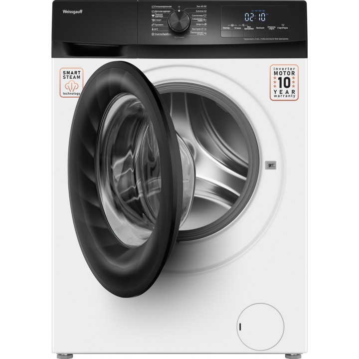 Фото Alt Стиральная машина с инвертором и паром Weissgauff  WM 4947 DC Inverter Steam - 19