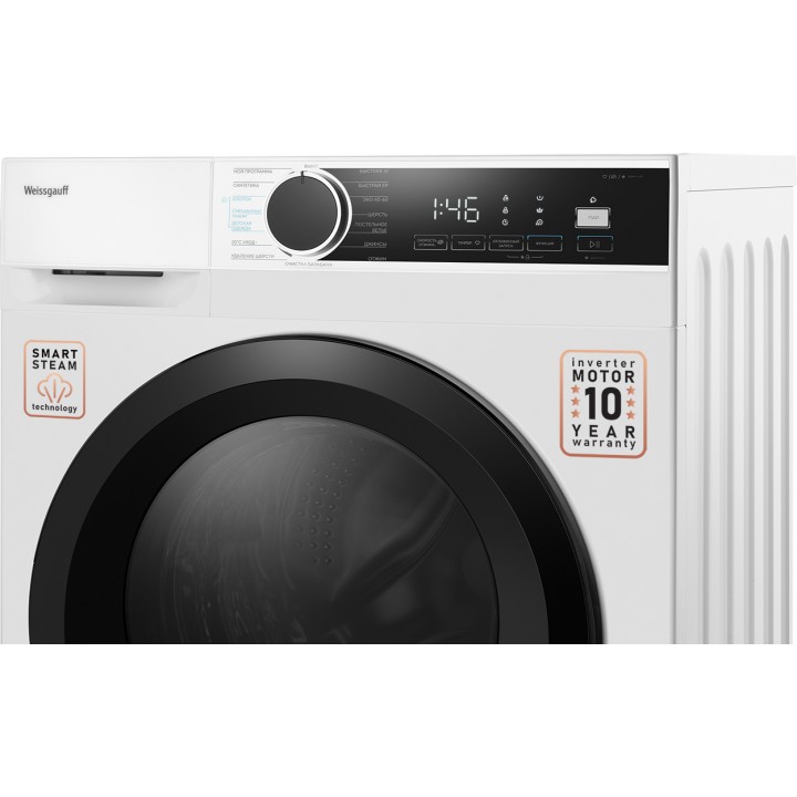 Фото Alt Стиральная машина с инвертором и паром Weissgauff  WM 591412 Inverter Steam - 19