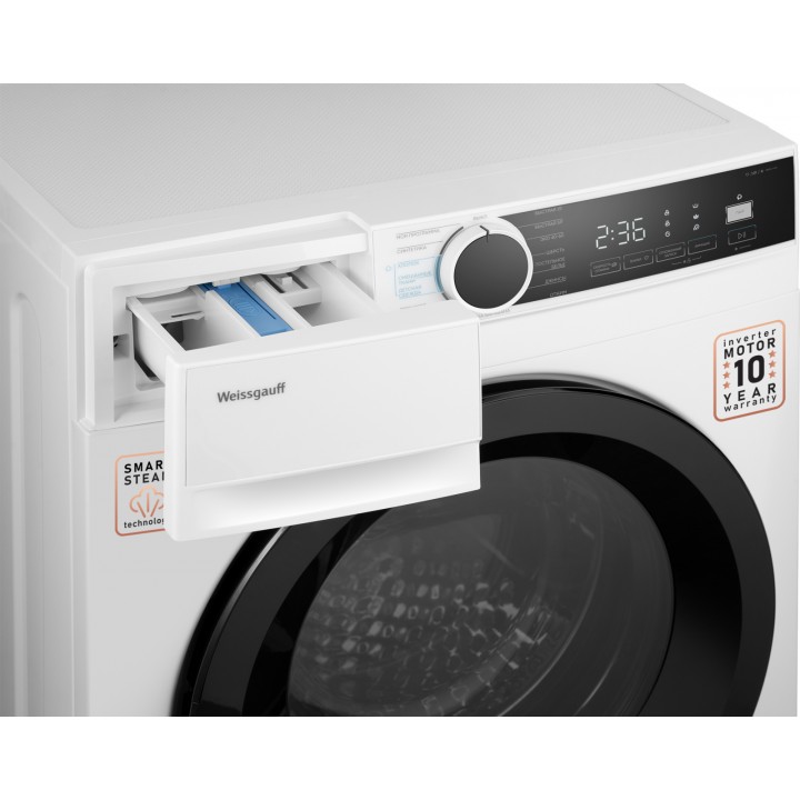 Фото Alt Стиральная машина с инвертором и паром Weissgauff  WM 591412 Inverter Steam - 20