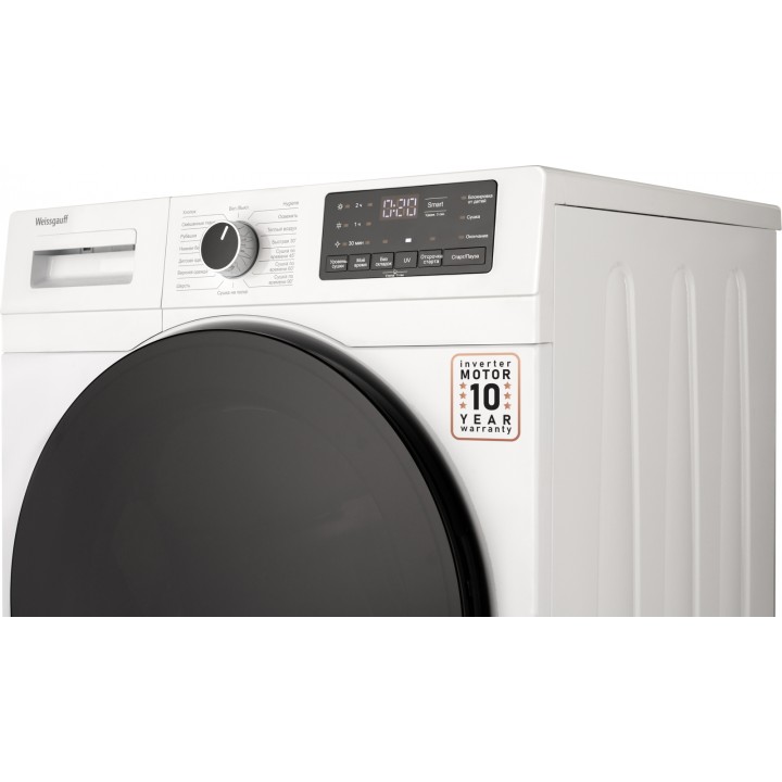 Фото Title Сушильная машина с инвертором и ультрафиолетом Weissgauff WD 6110 Heat Pump - 17 Фото Alt Сушильная машина с инвертором и ультрафиолетом Weissgauff WD 6110 Heat Pump - 17