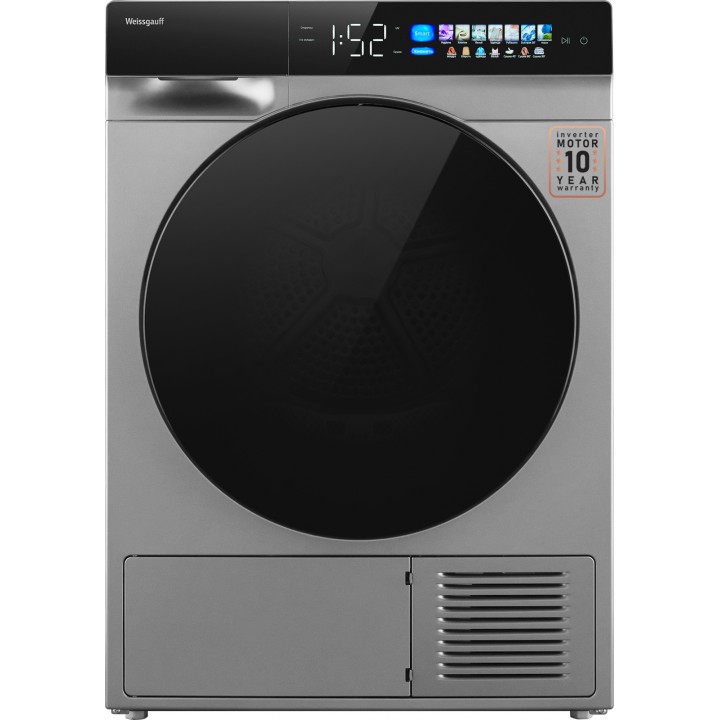 Фото Title Сушильная машина с инвертором и ультрафиолетом Weissgauff WD 998 Heat Pump Full Touch Silver - 13 Фото Alt Сушильная машина с инвертором и ультрафиолетом Weissgauff WD 998 Heat Pump Full Touch Silver - 13