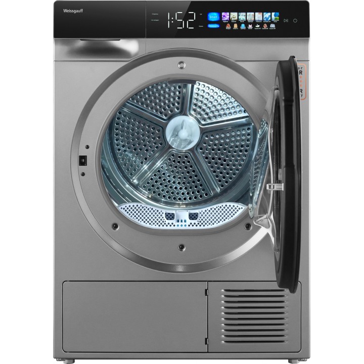 Фото Title Сушильная машина с инвертором и ультрафиолетом Weissgauff WD 998 Heat Pump Full Touch Silver - 14 Фото Alt Сушильная машина с инвертором и ультрафиолетом Weissgauff WD 998 Heat Pump Full Touch Silver - 14