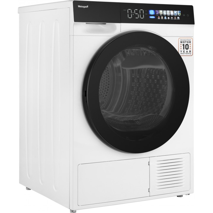 Фото Title Сушильная машина с инвертором и ультрафиолетом Weissgauff WD 999 Heat Pump Full Touch - 16 Фото Alt Сушильная машина с инвертором и ультрафиолетом Weissgauff WD 999 Heat Pump Full Touch - 16