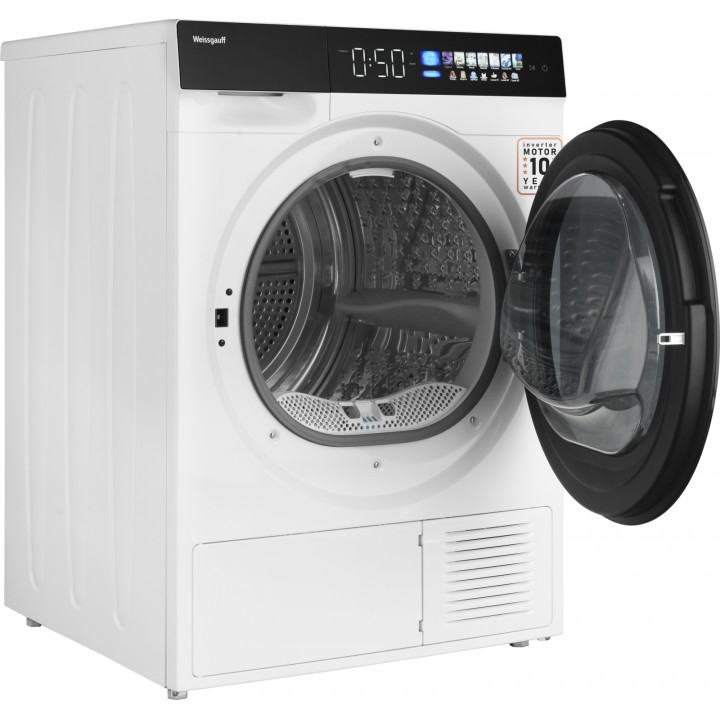 Фото Title Сушильная машина с инвертором и ультрафиолетом Weissgauff WD 999 Heat Pump Full Touch - 17 Фото Alt Сушильная машина с инвертором и ультрафиолетом Weissgauff WD 999 Heat Pump Full Touch - 17