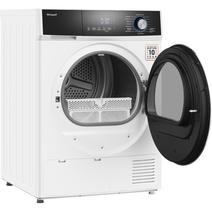 Фото Title Сушильная машина с инвертором Weissgauff WD 6108 Heat Pump - 22 Фото Alt Сушильная машина с инвертором Weissgauff WD 6108 Heat Pump - 22