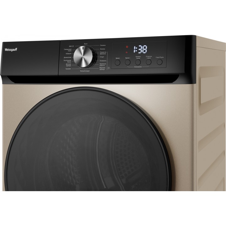 Фото Alt Сушильная машина Weissgauff  WD 6010 Heat Pump Champagne - 23