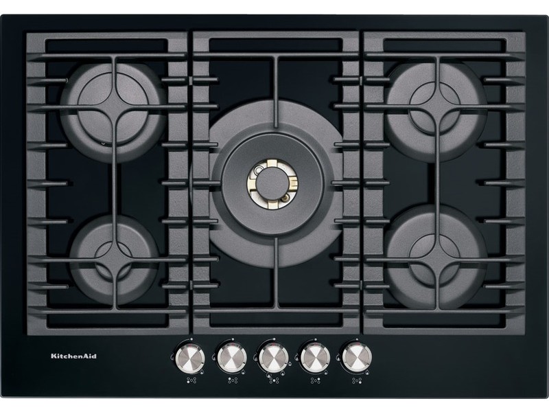 Фото Title Газовая варочная поверхность KitchenAid KHGD5 77510 Фото Alt Газовая варочная поверхность KitchenAid KHGD5 77510