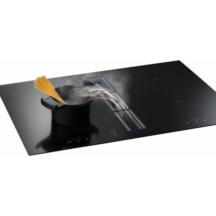 Фото Title Индукционная варочная панель с вытяжкой Kuppersbusch KMI 8500.0 SR Black Velvet - 2 Фото Alt Индукционная варочная панель с вытяжкой Kuppersbusch KMI 8500.0 SR Black Velvet - 2