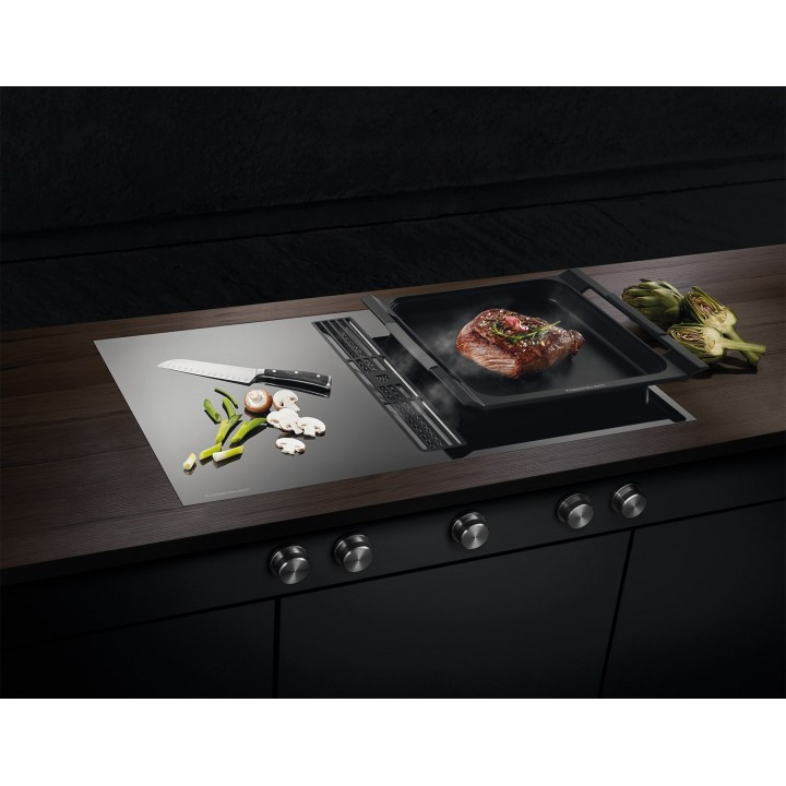 Фото Title Индукционная варочная панель с вытяжкой Kuppersbusch KMI 9850.0 SR Stainless Steel - 1 Фото Alt Индукционная варочная панель с вытяжкой Kuppersbusch KMI 9850.0 SR Stainless Steel - 1