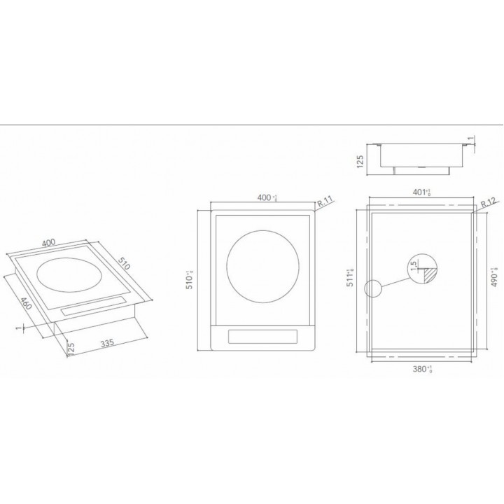 Фото Alt Рабочая поверхность KitchenAid KHWD1 38510 - 2