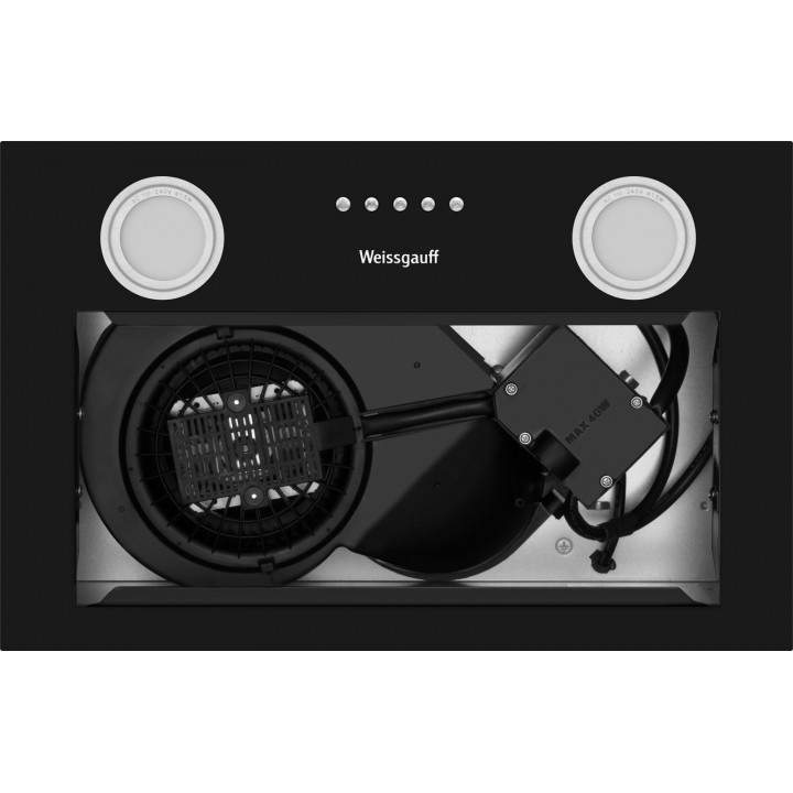 Фото Alt Кухонная встраиваемая вытяжка Weissgauff  BOX 456 Black - 13