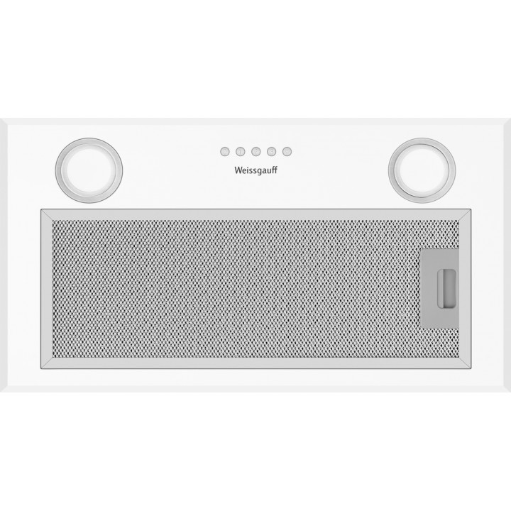Фото Alt Кухонная встраиваемая вытяжка Weissgauff  BOX 900 PB WH - 12