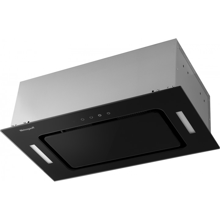 Фото Alt Кухонная встраиваемая вытяжка Weissgauff  Intense 600 Touch Black Glass - 9
