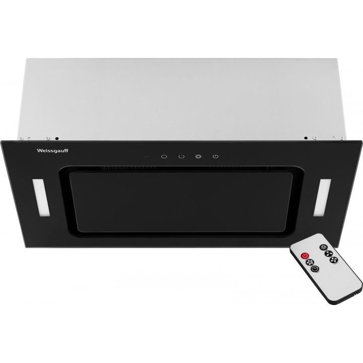Фото Alt Кухонная встраиваемая вытяжка Weissgauff  Intense 600 Touch Black Glass - 10
