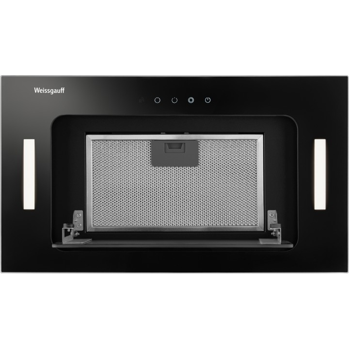 Фото Alt Кухонная встраиваемая вытяжка Weissgauff  Intense 600 Touch Black Glass - 12