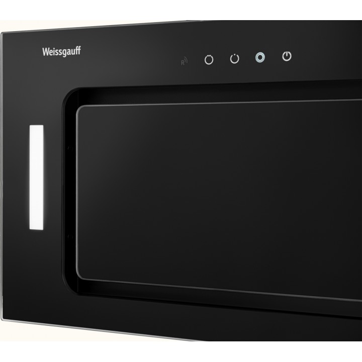 Фото Alt Кухонная встраиваемая вытяжка Weissgauff  Intense 600 Touch Black Glass - 14