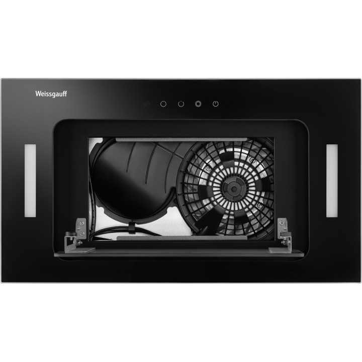 Фото Alt Кухонная встраиваемая вытяжка Weissgauff  Intense 600 Touch Black Glass - 15