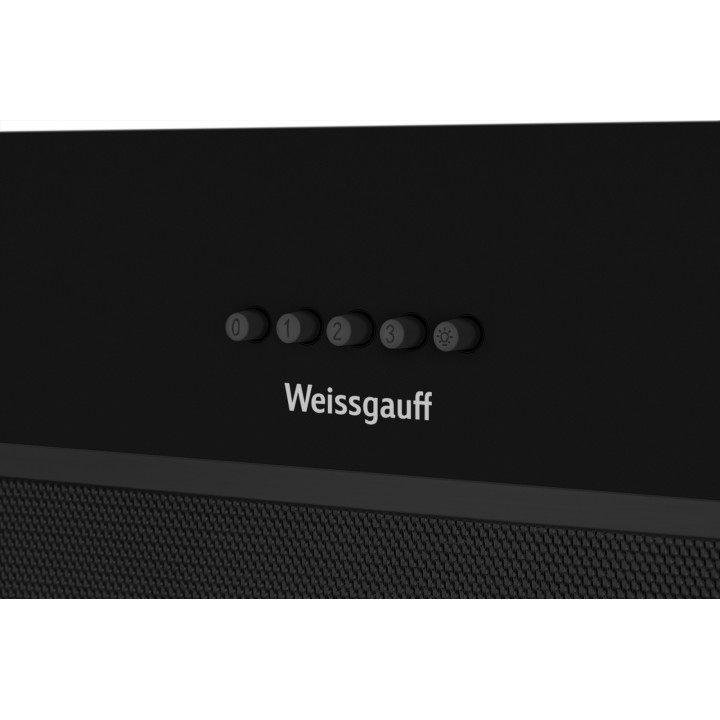Фото Alt Кухонная встраиваемая вытяжка Weissgauff  Leaf 600 PB Full Black Enamel - 10