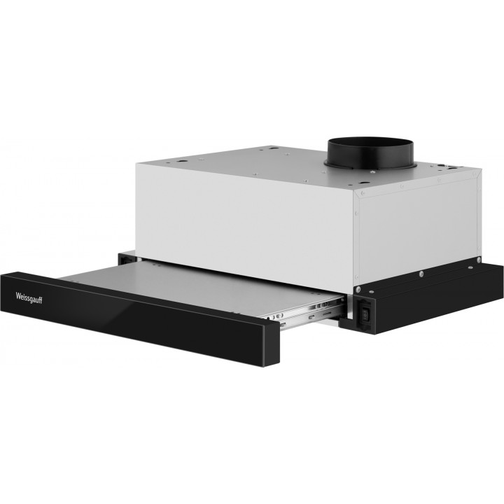 Фото Alt Кухонная встраиваемая вытяжка Weissgauff  TEL 450 Black Glass - 6