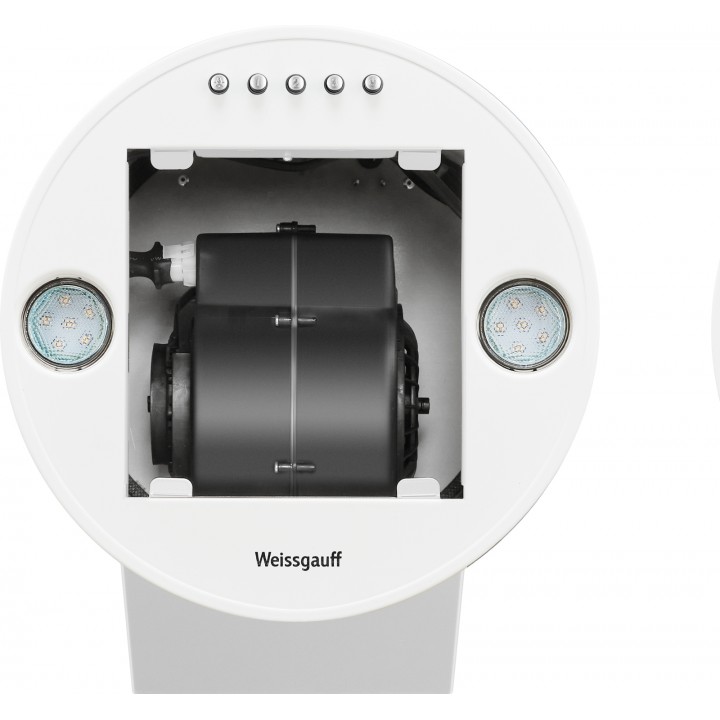 Фото Alt Вытяжка цилиндрическая пристенная Weissgauff  TUBUS 900 PB WH - 10