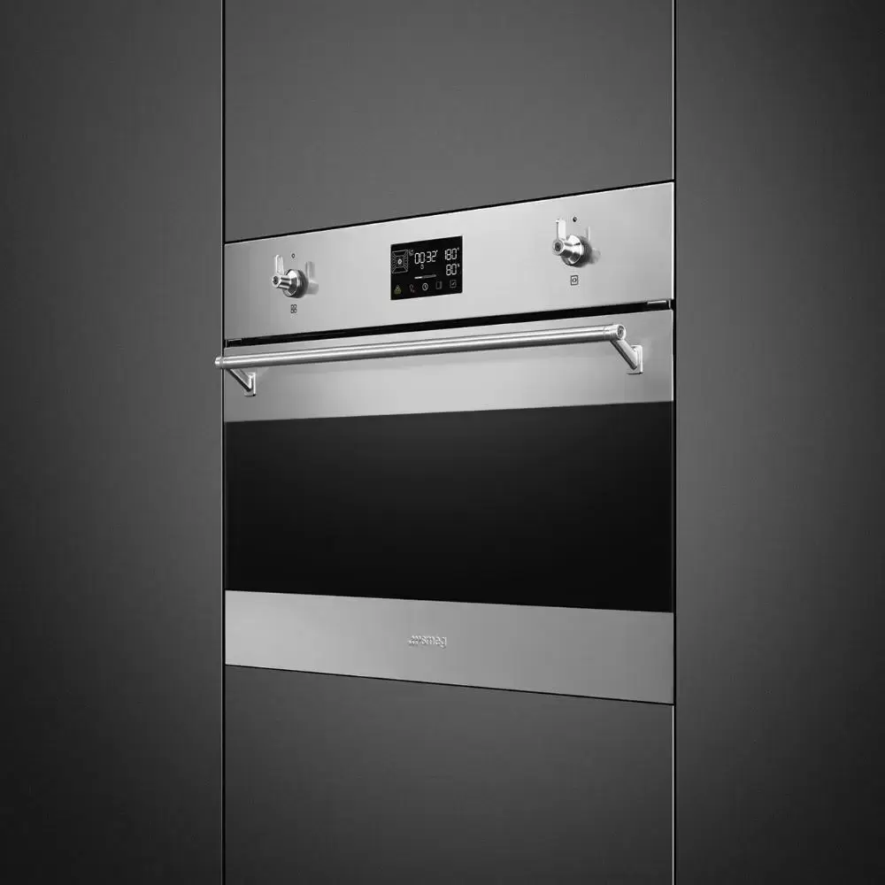 Фото Title Духовой шкаф с паром Smeg SO4302S3X - 2 Фото Alt Духовой шкаф с паром Smeg SO4302S3X - 2
