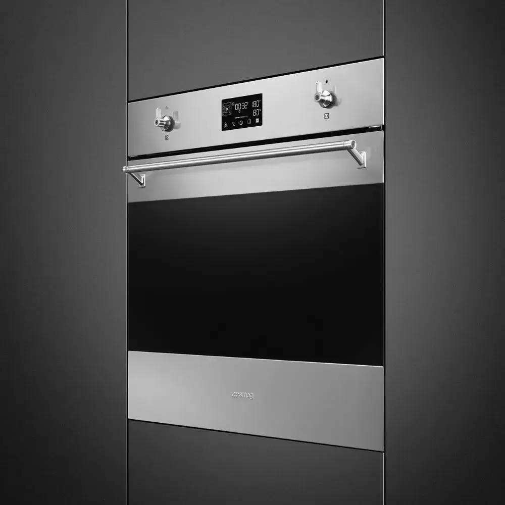 Фото Title Духовой шкаф с паром Smeg SO6302S3PX - 2 Фото Alt Духовой шкаф с паром Smeg SO6302S3PX - 2