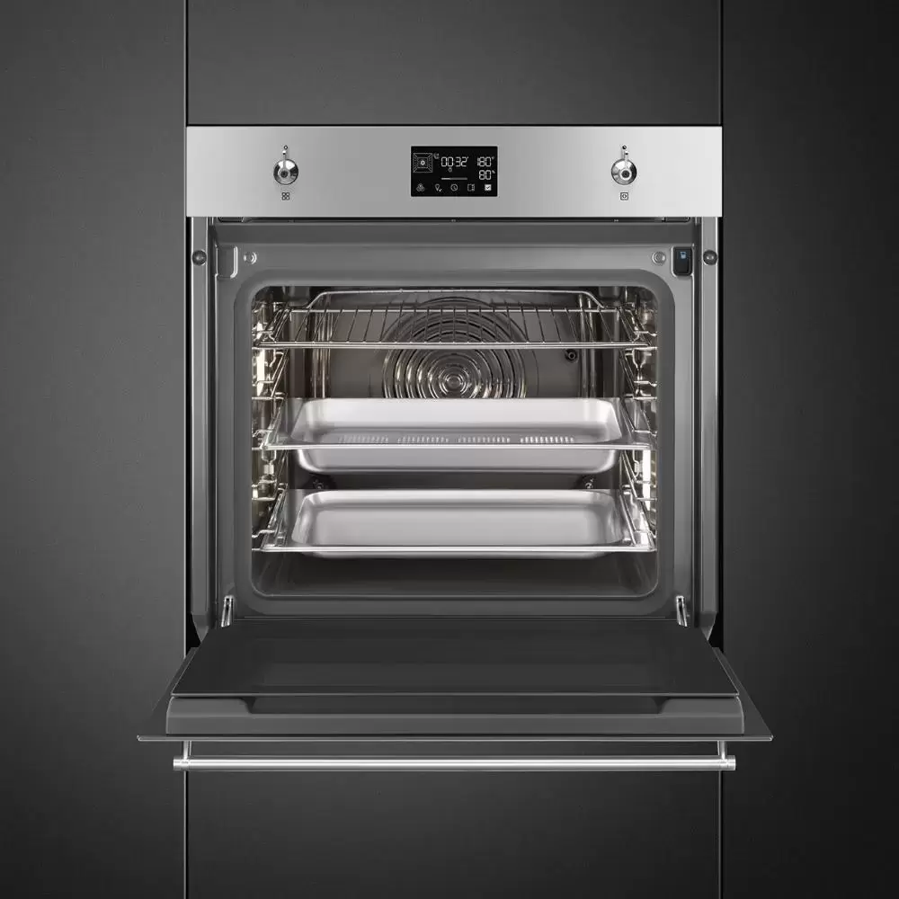 Фото Title Духовой шкаф с паром Smeg SO6302S3PX - 3 Фото Alt Духовой шкаф с паром Smeg SO6302S3PX - 3