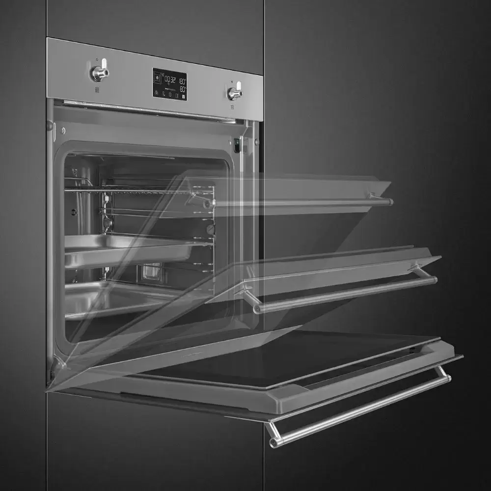 Фото Title Духовой шкаф с паром Smeg SO6302S3PX - 9 Фото Alt Духовой шкаф с паром Smeg SO6302S3PX - 9