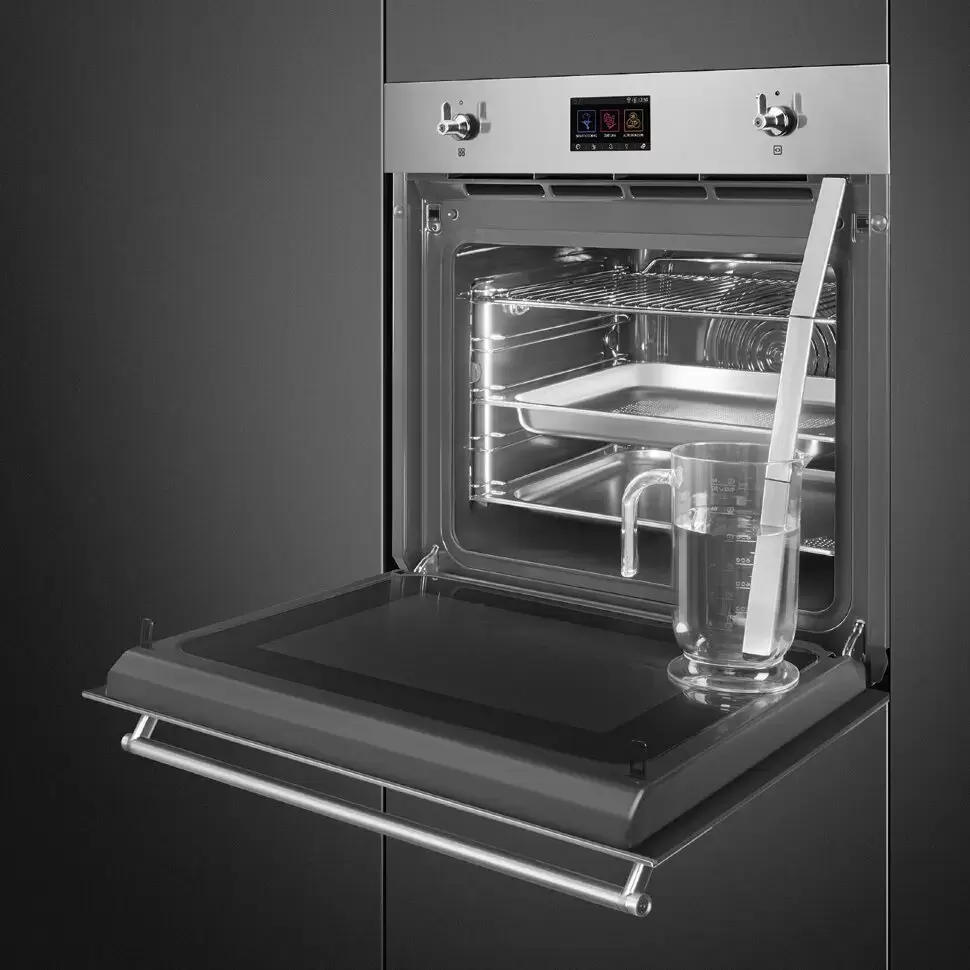 Фото Title Духовой шкаф с паром Smeg SO6303APX - 3 Фото Alt Духовой шкаф с паром Smeg SO6303APX - 3