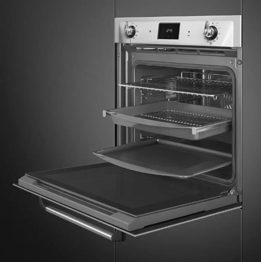 Фото Title Духовой шкаф Smeg SOP6900TX - 6 Фото Alt Духовой шкаф Smeg SOP6900TX - 6