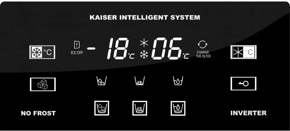 Фото Title Холодильник Kaiser KS 90500 RS - 4 Фото Alt Холодильник Kaiser KS 90500 RS - 4