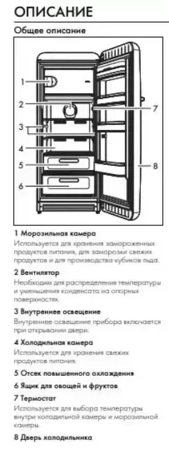 Фото Title Холодильник Smeg FAB28LOR5 - 3 Фото Alt Холодильник Smeg FAB28LOR5 - 3