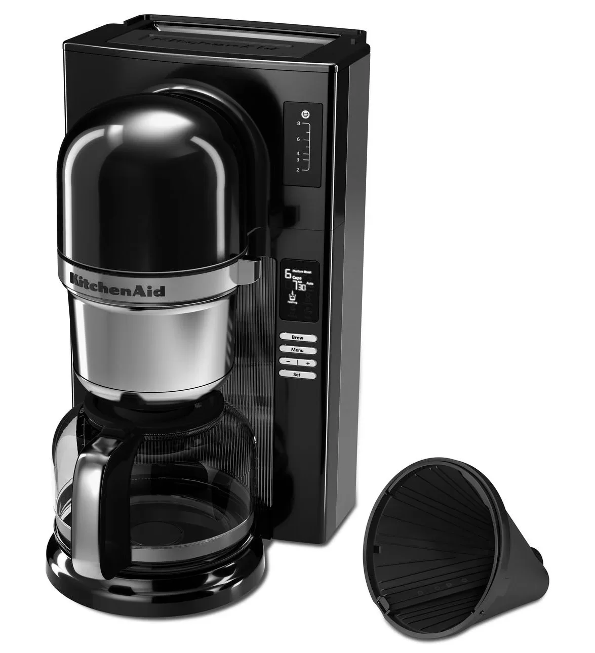 Фото Title Кофеварка KitchenAid 5KCM0802EOB - 3 Фото Alt Кофеварка KitchenAid 5KCM0802EOB - 3