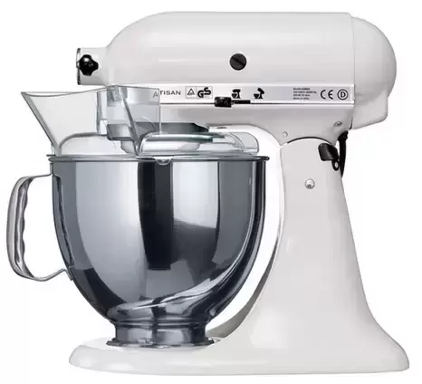 Фото Title Миксер KitchenAid 5K45SSEWH - 3 Фото Alt Миксер KitchenAid 5K45SSEWH - 3