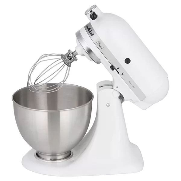 Фото Title Миксер KitchenAid 5K45SSEWH - 5 Фото Alt Миксер KitchenAid 5K45SSEWH - 5