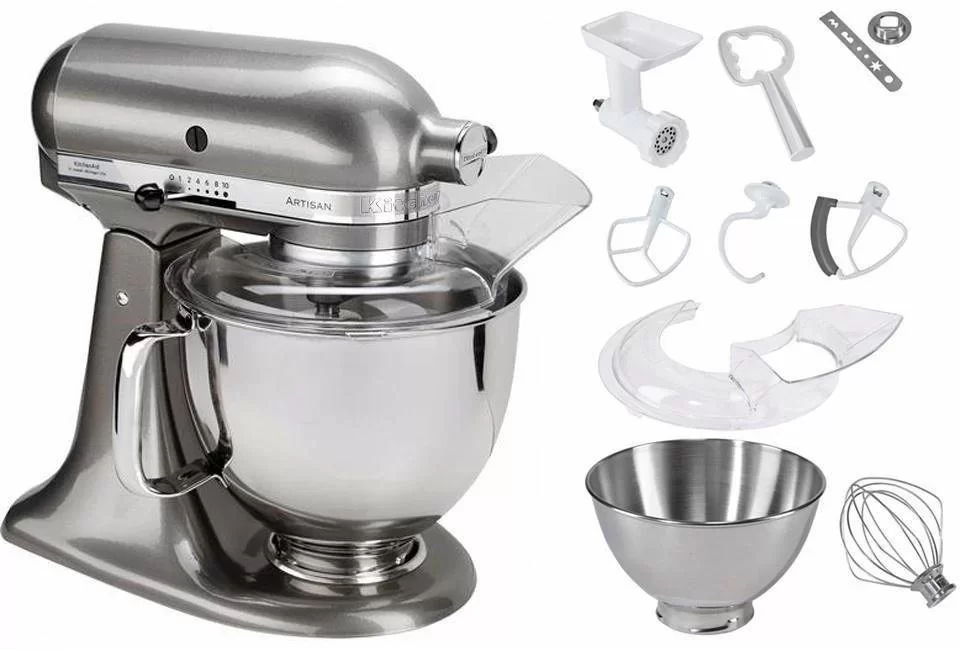 Фото Title Миксер KitchenAid 5KSM175PSEMS - 5 Фото Alt Миксер KitchenAid 5KSM175PSEMS - 5