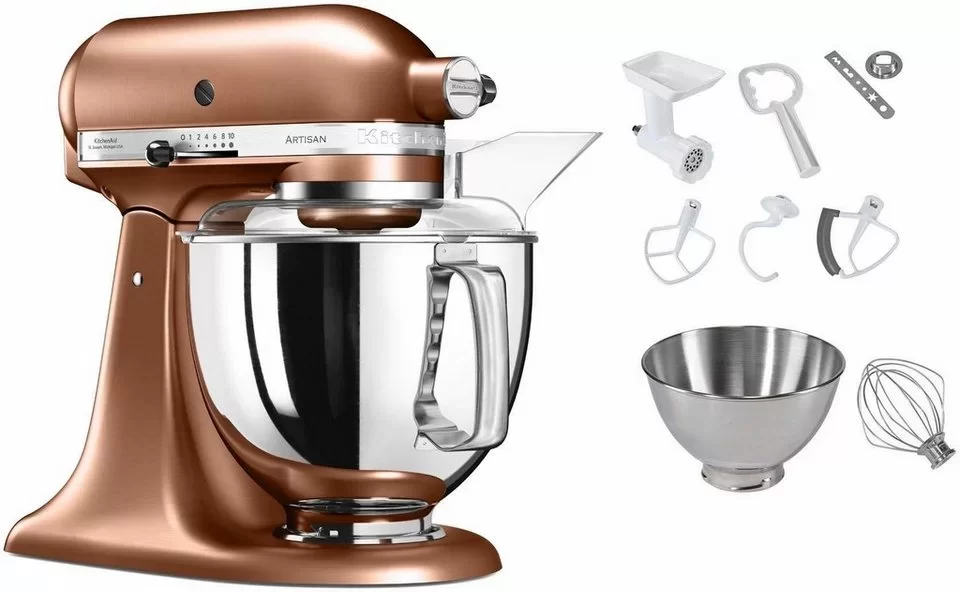 Фото Title Миксер KitchenAid Artisan 5KSM175PSECP - 4 Фото Alt Миксер KitchenAid Artisan 5KSM175PSECP - 4