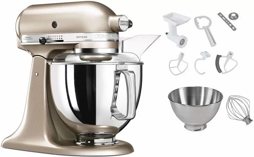 Фото Title Миксер KitchenAid Artisan 5KSM175PSECZ - 4 Фото Alt Миксер KitchenAid Artisan 5KSM175PSECZ - 4