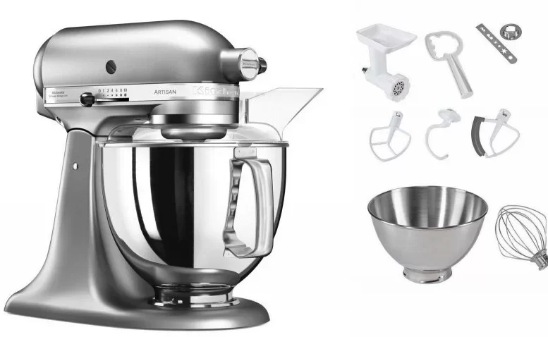 Фото Title Миксер KitchenAid Artisan 5KSM175PSENK - 3 Фото Alt Миксер KitchenAid Artisan 5KSM175PSENK - 3