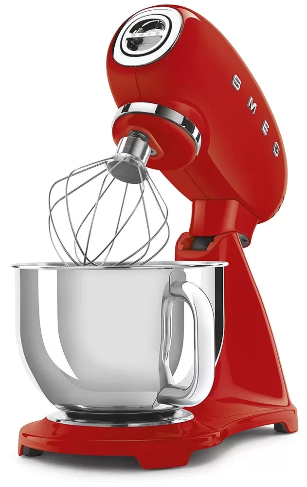 Фото Title Миксер Smeg SMF03RDEU - 6 Фото Alt Миксер Smeg SMF03RDEU - 6