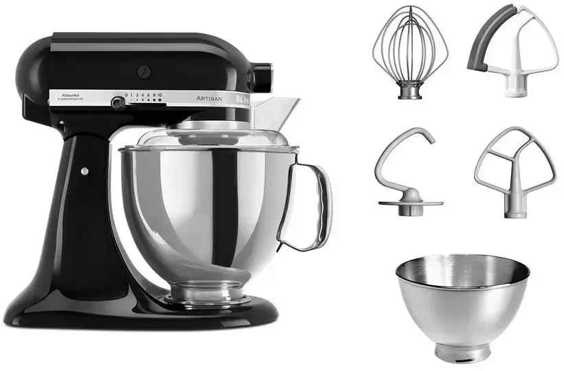 Фото Title Планетарный миксер KitchenAid 5KSM175PSEOB - 3 Фото Alt Планетарный миксер KitchenAid 5KSM175PSEOB - 3